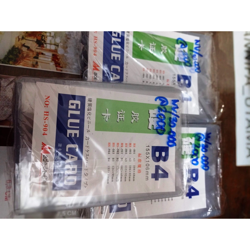 

PLASTIK ID CARD B4