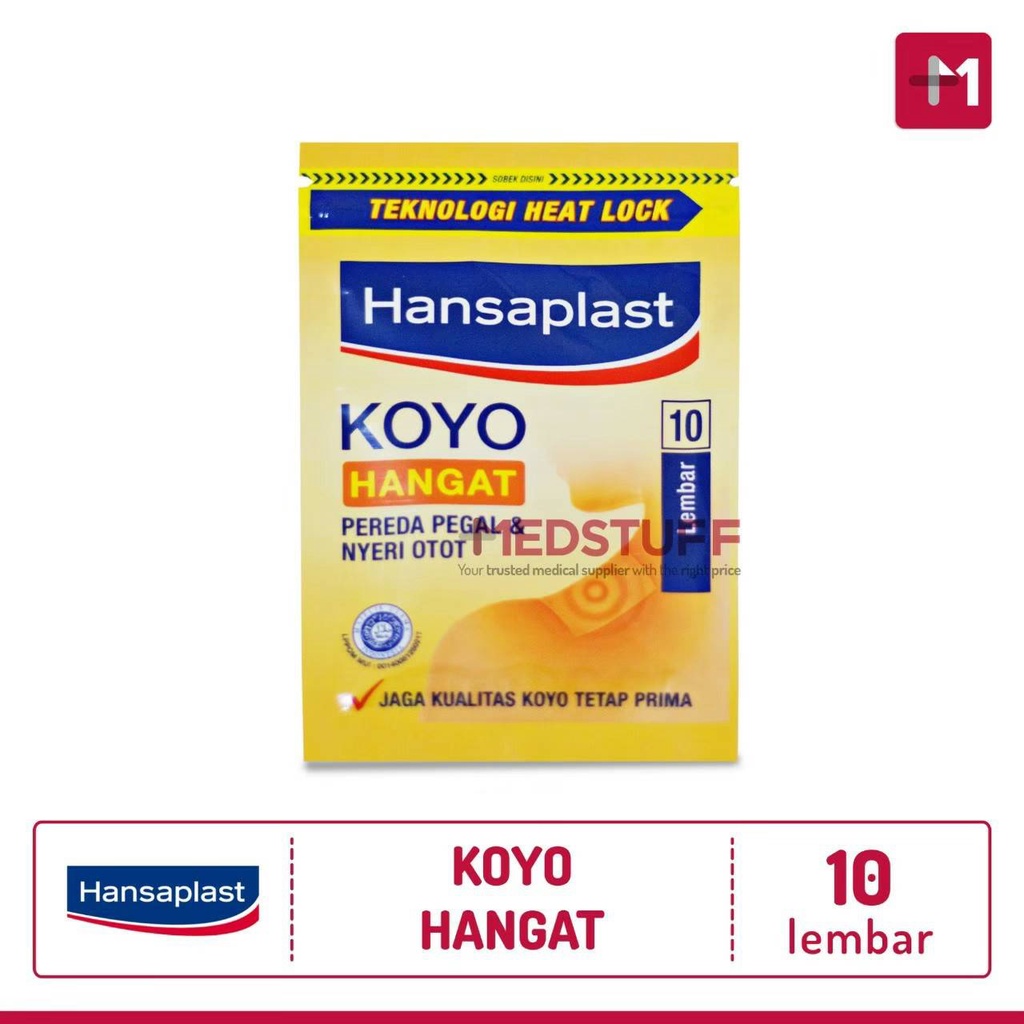 Hansaplast Koyo Resealable Koyo Pereda Pegal dan Nyeri Otot