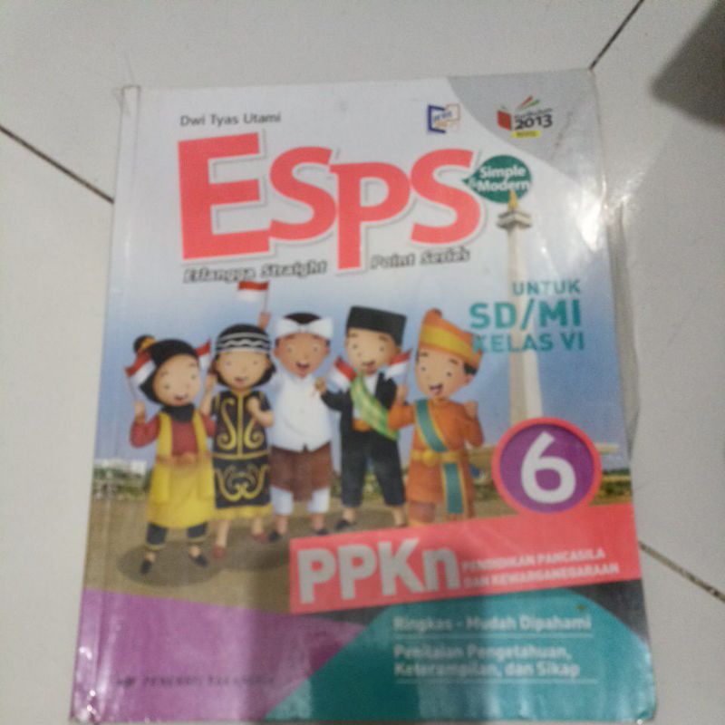 

buku bekas ppkn kelas 6