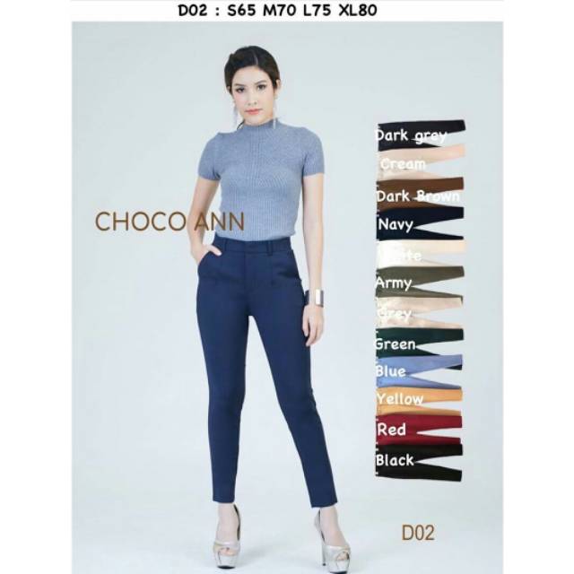 BEST SELLER CELANA PANJANG CHOCO ANN  IMPORT BANGKOK