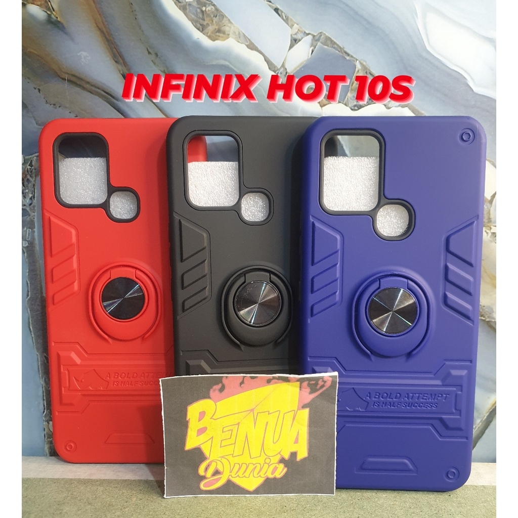 CASE INFINIX S5 - CASE MACARON THUNDER PLUS RING INFINIX S5 - BD