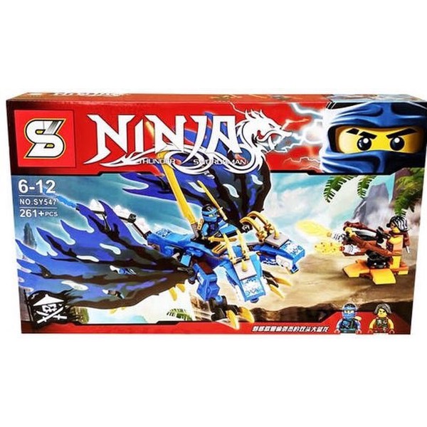 Lego Kw Ninjago Cole's Blue Dragon SY 547