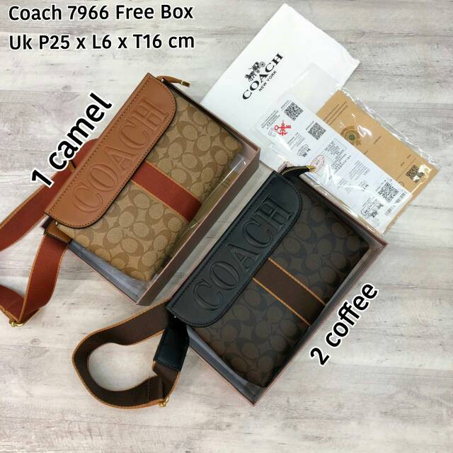 

Coach 7966 Free Box Semi Premium ada No seri dan fakebill Uk P25 x L6 x T16 cm