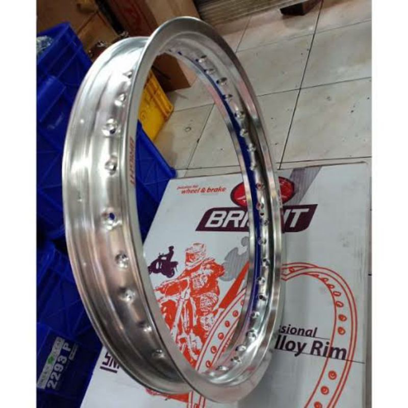 Velg TK racing japan original KLX 150 silver gold black 36 hole ring 17x140/160/185/215/250/300/350