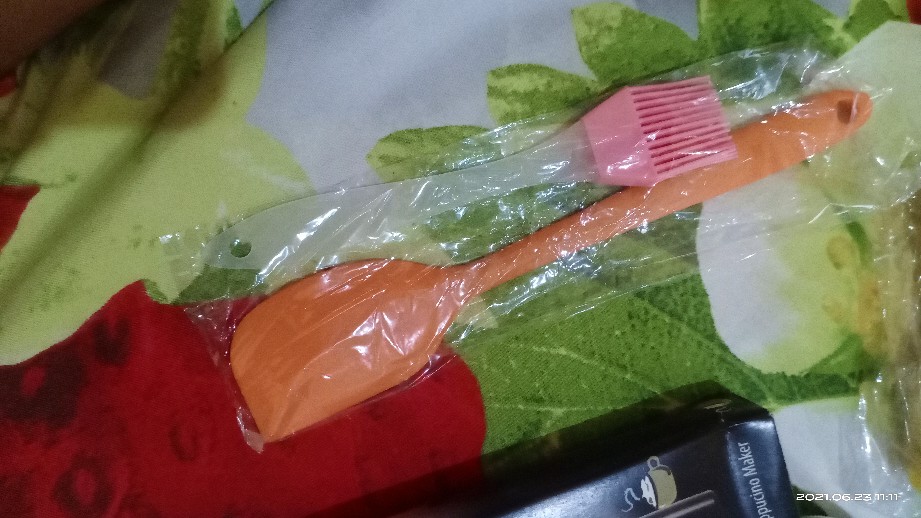 Spatula Silikon Food Grade Alat Masak Tahan Panas Anti Lengket