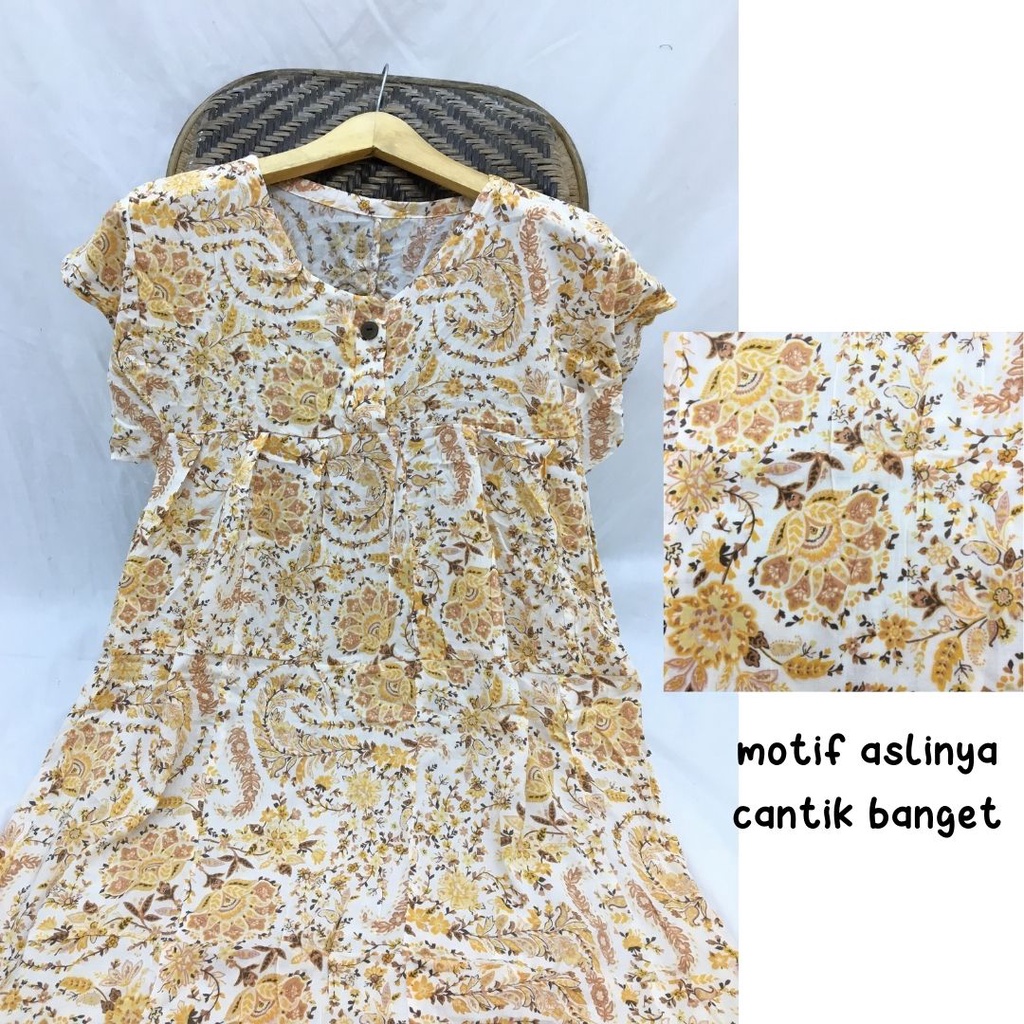 Daster Sambung Viral PART 2 - Daster Payung - Daster Perca - Daster Busui Rayon-kenanga kcg