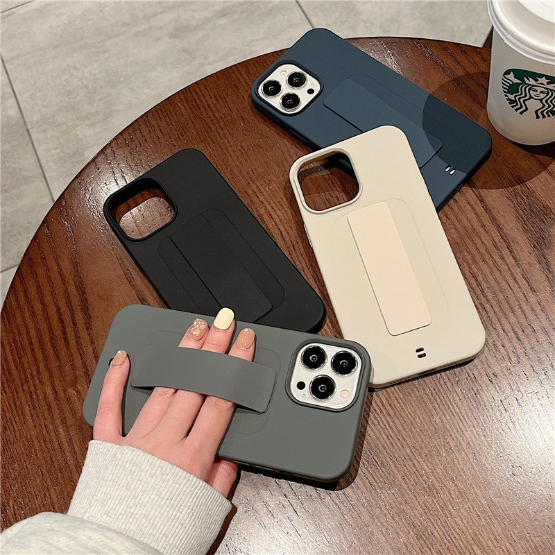 Casing Soft Case Bumper Silikon Warna Polos Untuk iPhone 11 / 12 / 13 pro max / XR / X / XS