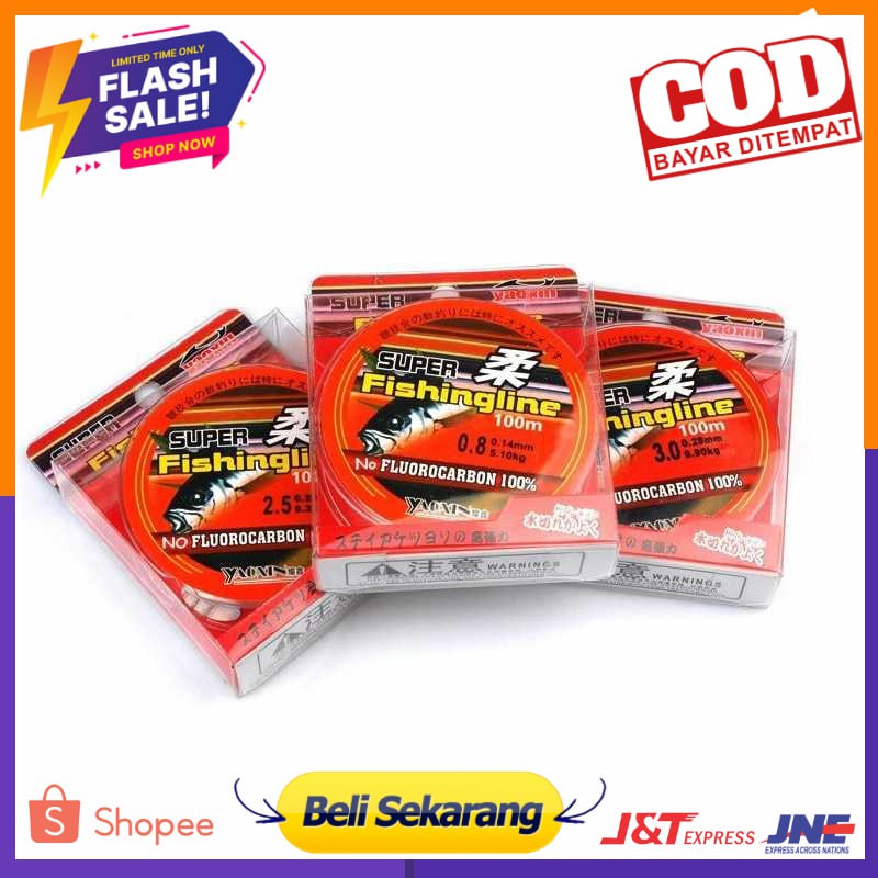 YAOXIN Super Fishingline Senar Tali Pancing Fluorocarbon - OY0068