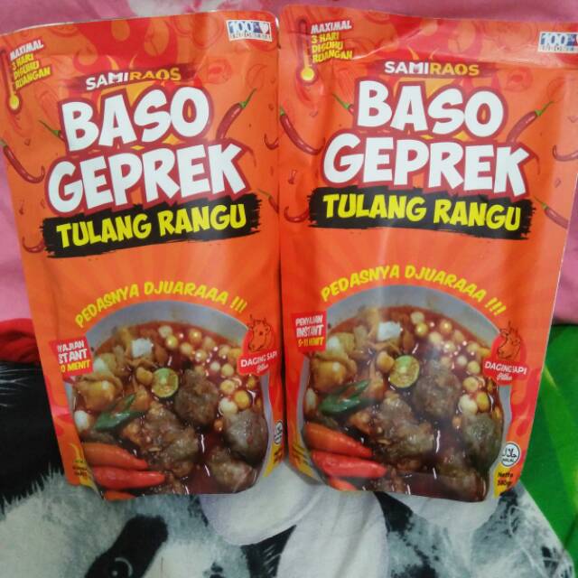 

Bakso geprek tulang rangu