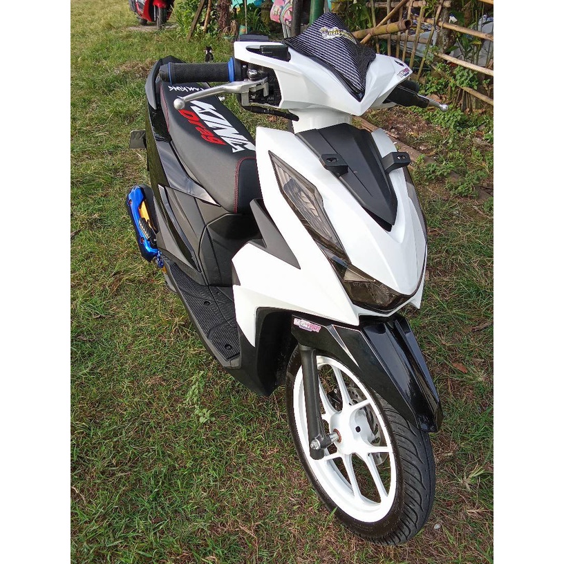 Kulit jok motor drag king/sarung jok motor drag king