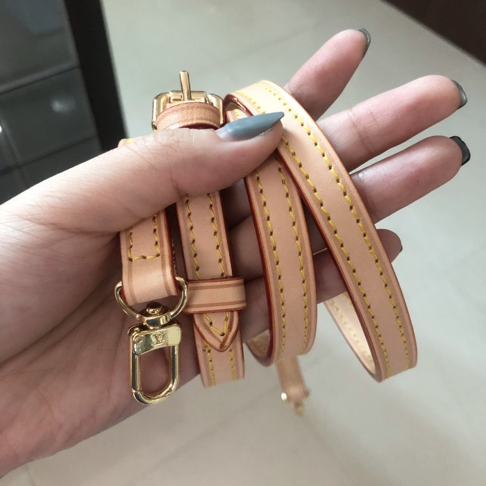 MURAH Strapyou bag's strap real leather LV vachetta