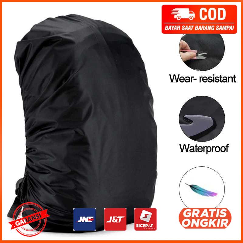 Rain Cover Tas Ransel Waterproof Backpack Cover W1012 60L