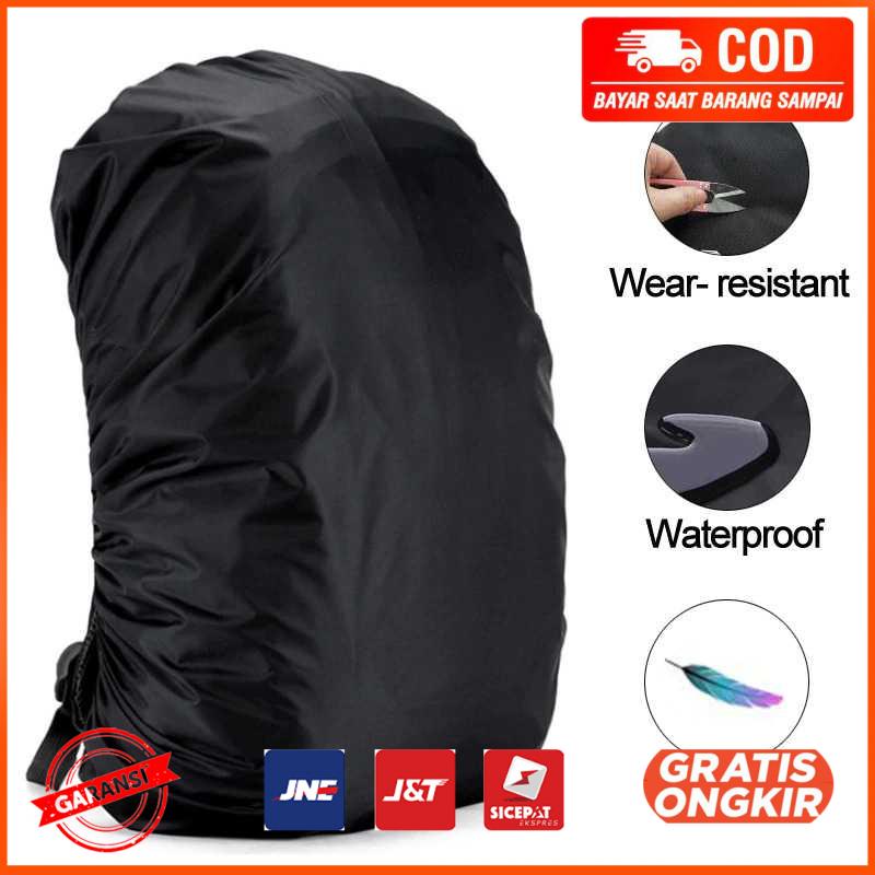 Rain Cover Tas Ransel Waterproof Backpack Cover W1012 35L