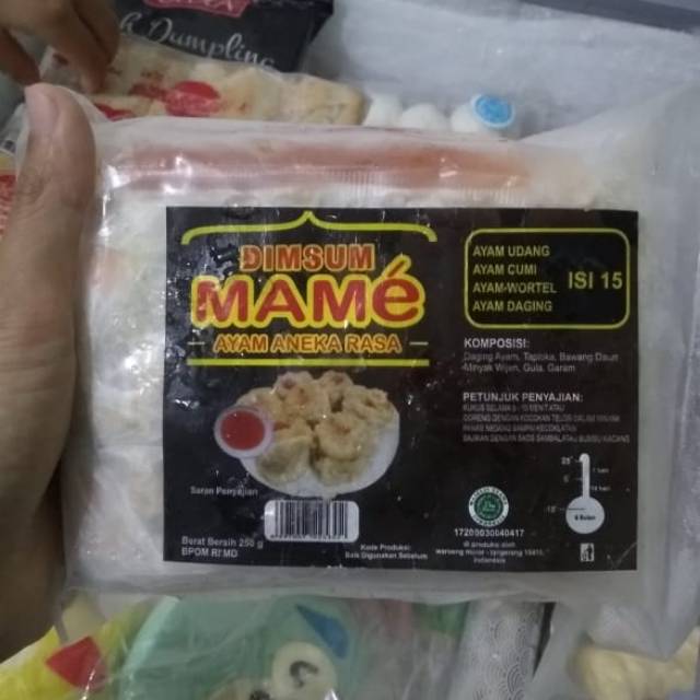 

Dimsum Mame (Ayam Aneka Rasa) Frozen Food Bogor Cibinong Bojonggede Cilebut Citayam