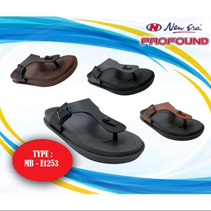 sandal jepit  karet new era mb e 1253 sandal pria