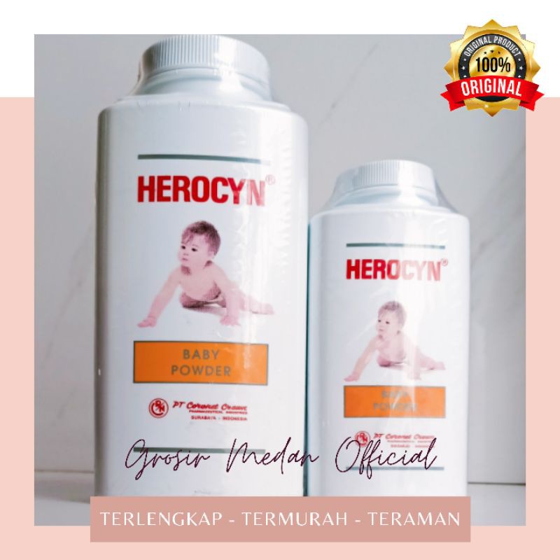 HEROCYN BEDAK TABUR BIANG KERINGAT GATAL GATAL ANAK BAYI DAN DEWASA