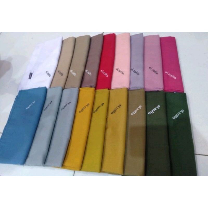 KEISHA SHAMORA ELZATTA- JILBAB SEGI EMPAT POLOS