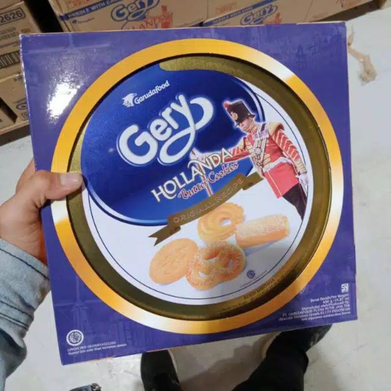 

Gery hollanda butter cookies 450 gr