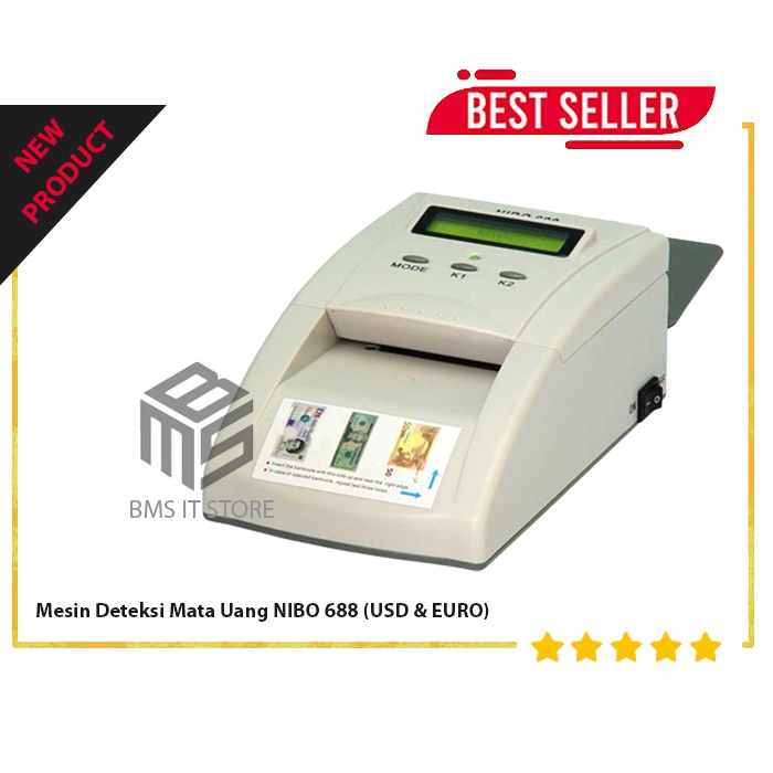 

Mesin Pendeteksi Uang Palsu / Money Detector - NIBO 688
