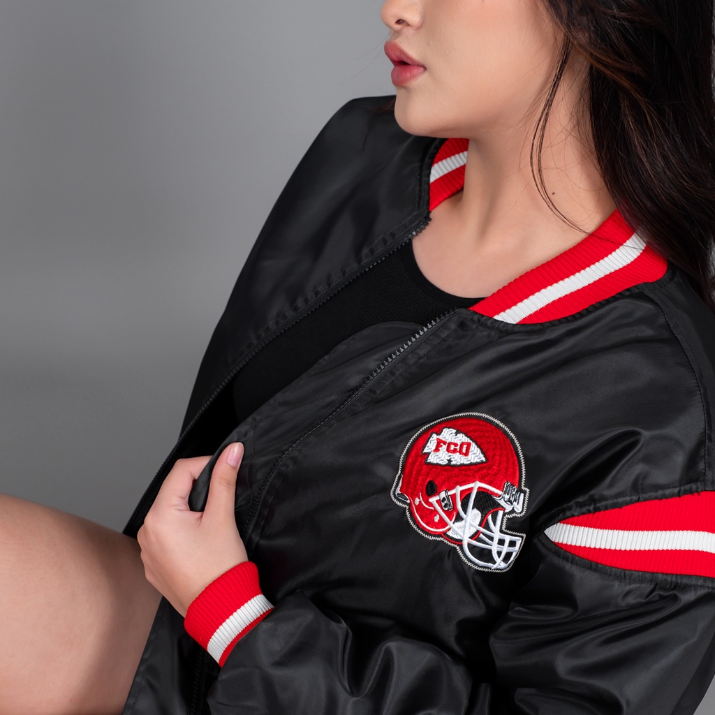 Follback Bomber NFL Jacket Redstrike - Bomber Jaket