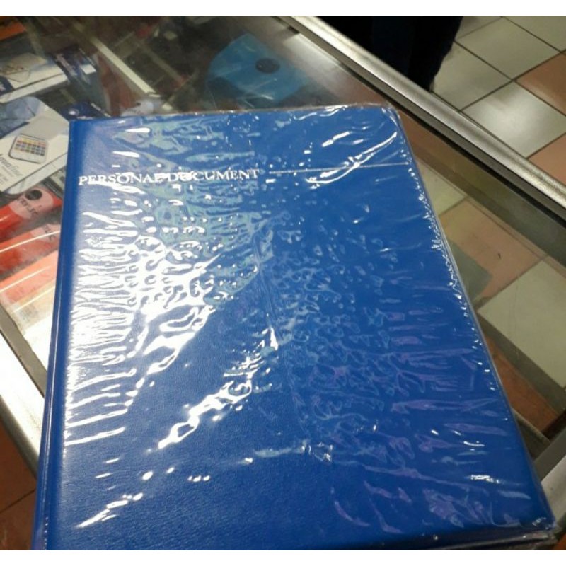 

personal document isi 20 pocket ukuran A4 - Hitam