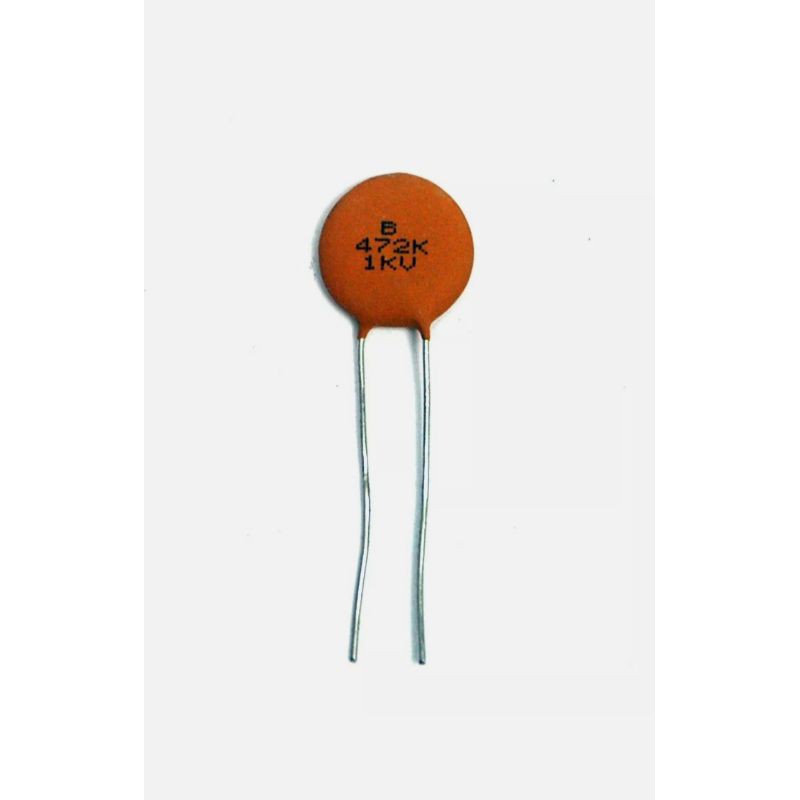 Disc Ceramic Capacitor 472K 472 4700pF 1KV 1000V K ±10% Y5P RoHS Taiwan