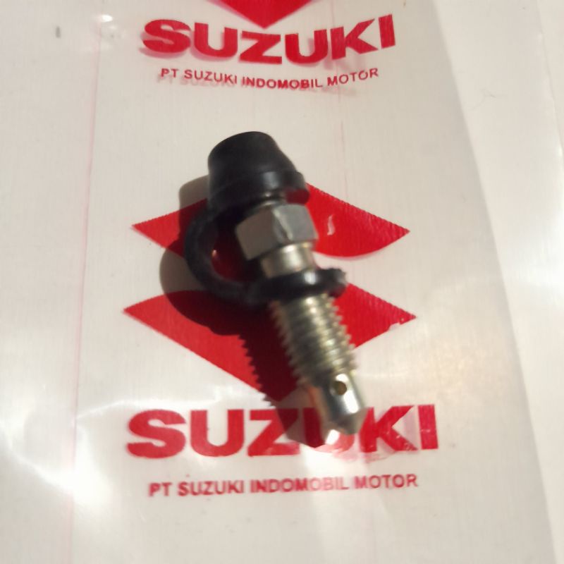 jual baut nepel angin kaliper pala babi motor suzuki kecuali fu beda barang original