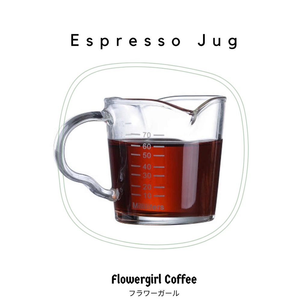 Espresso Glass | Gelas Espresso | Espresso Pourer | Cangkir Espresso | Espresso Shot Glass