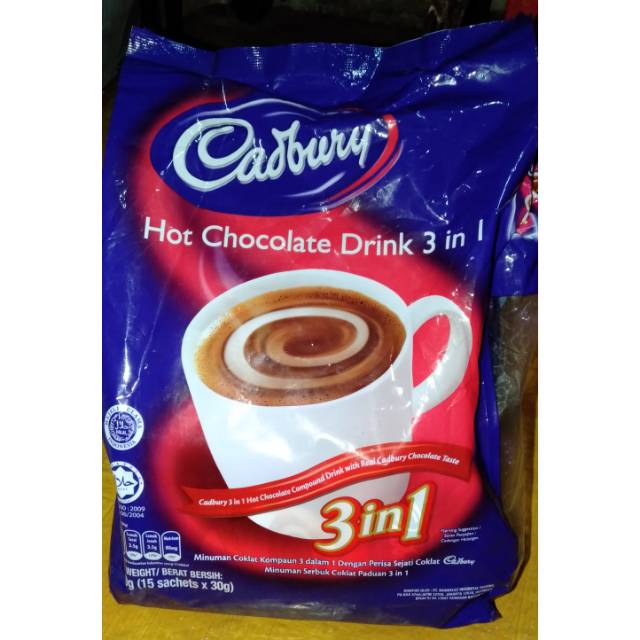 

Cadbury Hot Chocolate Drink 3 in 1