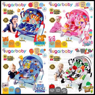 Ayunan Kursi  Goyang  Bayi  Manual Sugar  Baby  10 In 1 Premium 