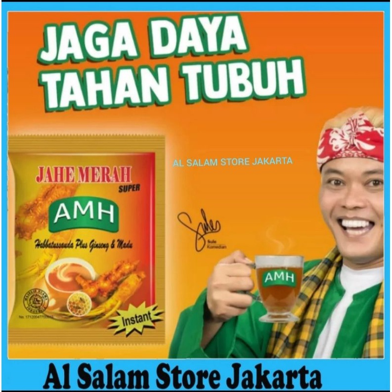 

Jahe Merah AMH Super Amanah 23g (isi1pcs) JAHE MERAH AMH - JAHE MERAH SUPER AMH - JAHE MERAH AMANAH ASLI