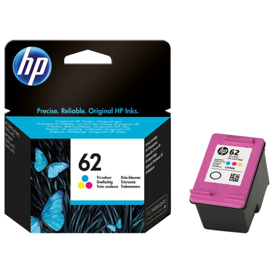 Tinta HP 62 Colour