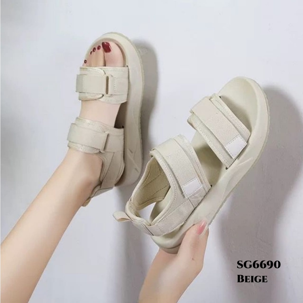 RESTOCK WYN SANDAL WEDGES GUNUNG FASHION KOREA SG6690