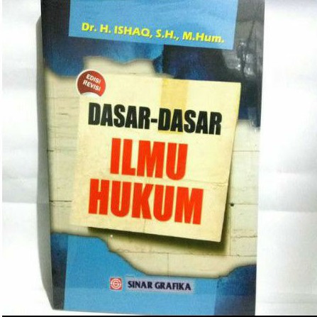 

DASAR-DASAR ILMU HUKUM