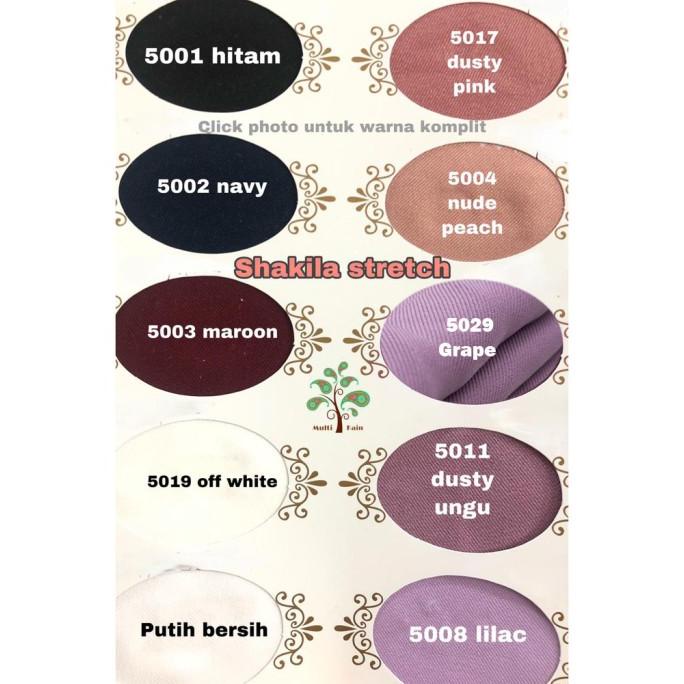 ANYAR MULTI KAIN SHAKILA SHAKILA SAKILA SAKILLA STRETCH PREMIUM IMPORT %P?