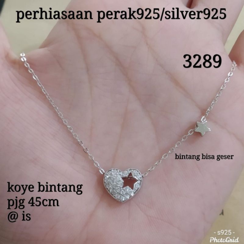 KALUNG KOYE PUTIH 3289 PERAK 925