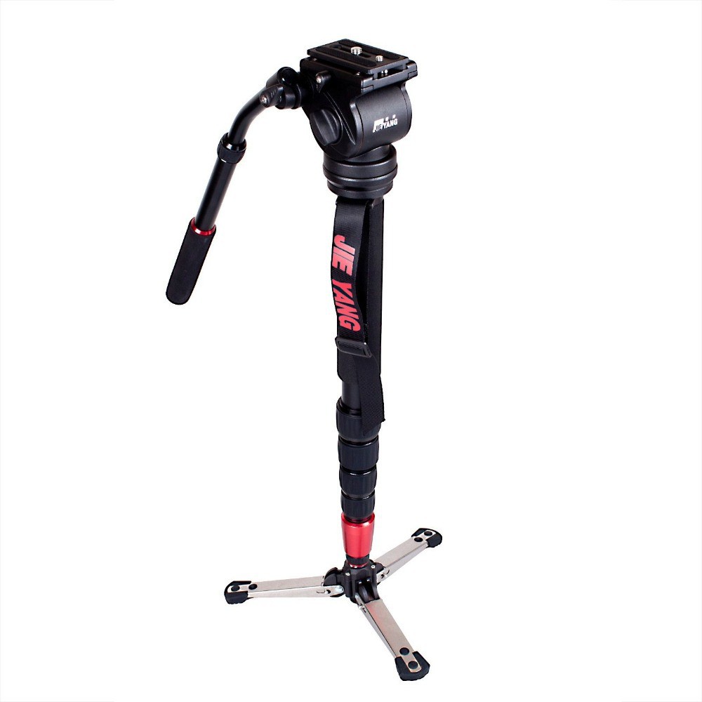 JIEYANG JY0506C Carbon Fiber Professional Monopod for Video & DSLR
