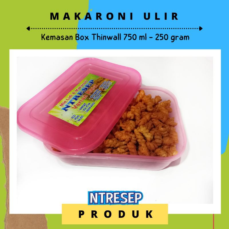 

Makaroni NTRESEP SPIRAL/ULIR 250 GR