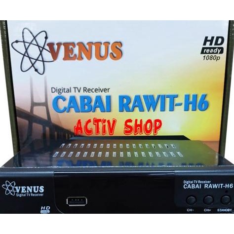 Jual [DISKON TERMURAH] SET TOP BOX TV DIGITAL DVBT2 / DVB-T2 VENUS BRIO ...