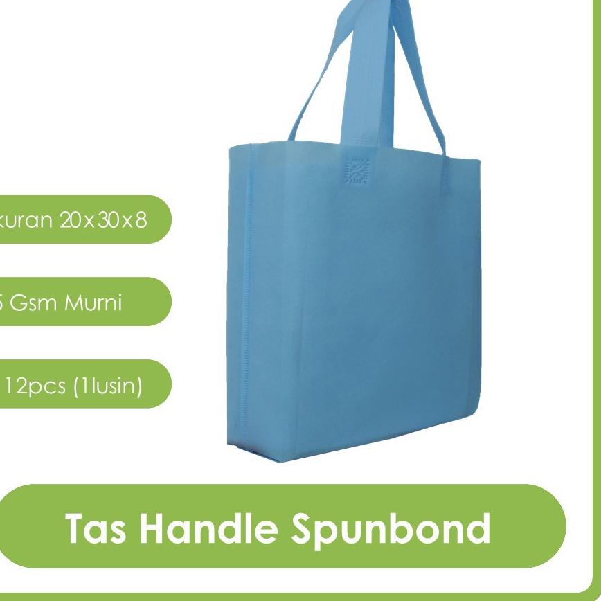 

Sale 7CZGM GOODIE BAG SPUNBOND HANDLE 20x30 LUSINAN / Tas Belanja Murah / Kantong Belanja 81 Bestseller