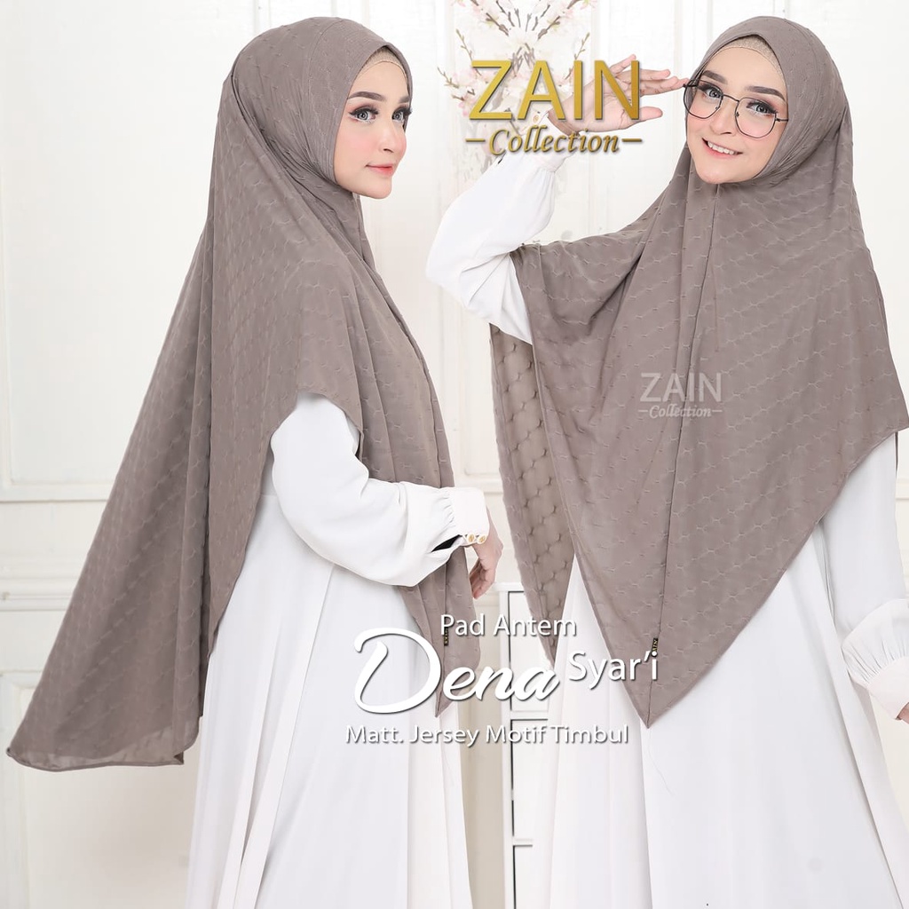 Jilbab Instan Bergo Dena Syari Ori Zain Collection-1