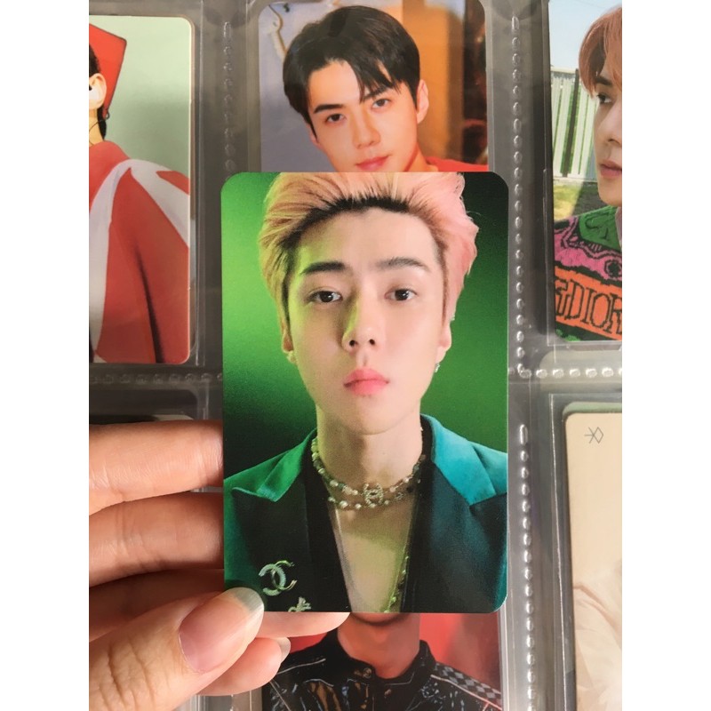 photocard pc kihno sehun exo sc 1 billion views
