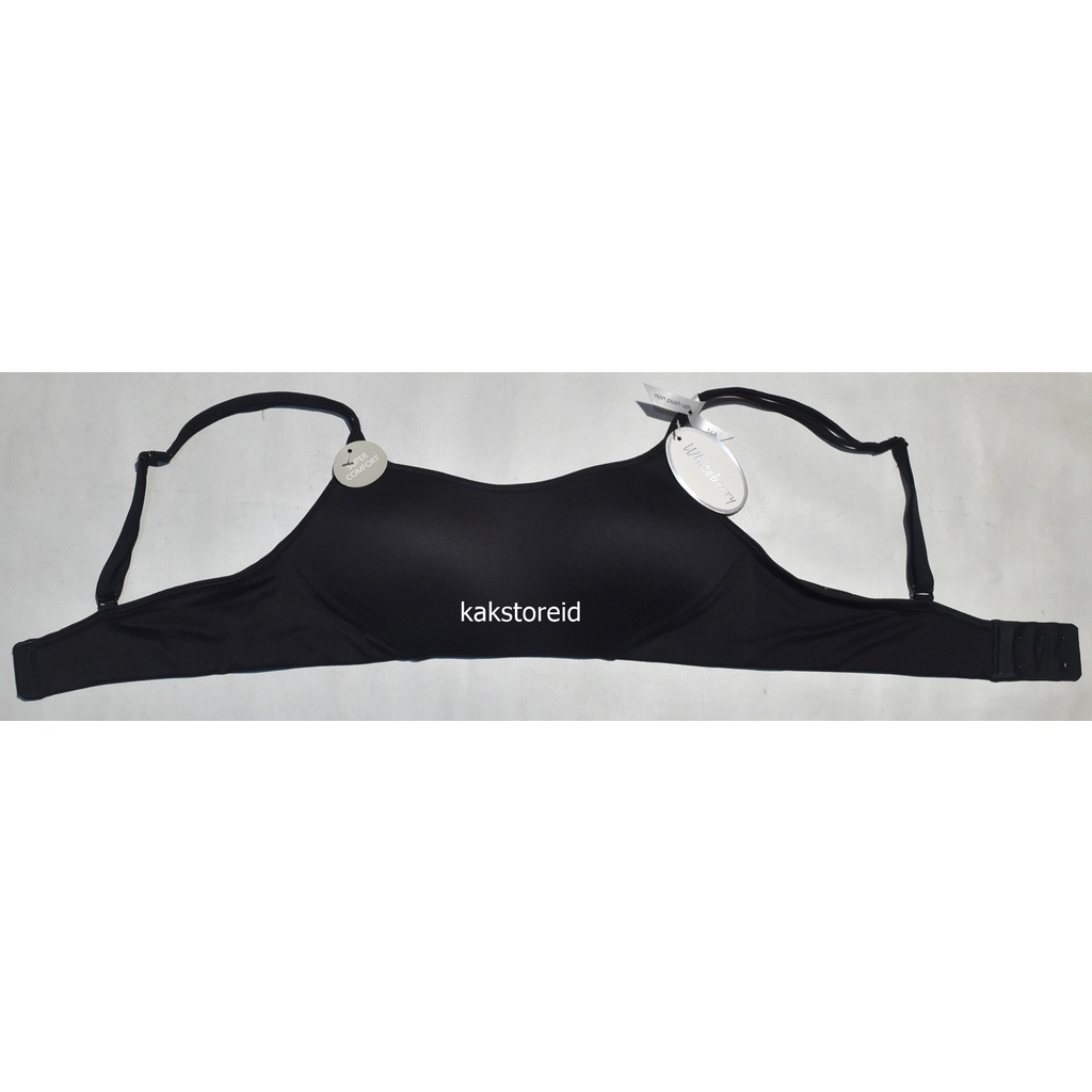 BRA Whiteberry Non Push Up Hitam CXO 16 Original Dan Real Picture