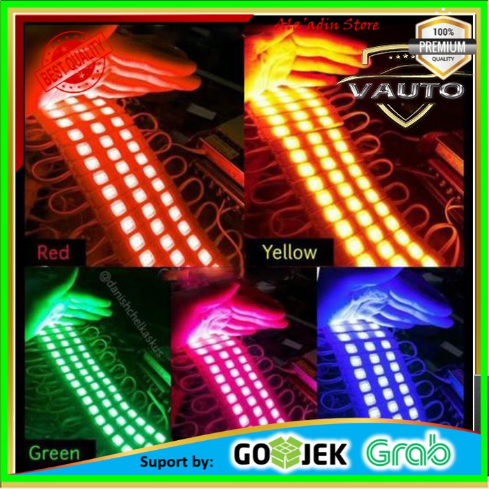 Cuci Gudang Lampu LED Strip Modul SMD 5730 3 Titik Mata 12V