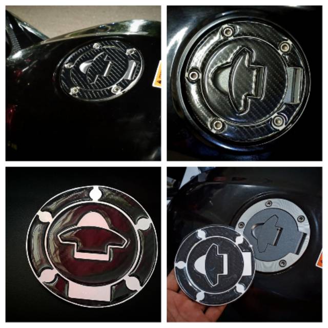 Yamaha R15 R25 MT15 MT25 VIXION V2 XABRE cover fuel cap 6D carbon base panel