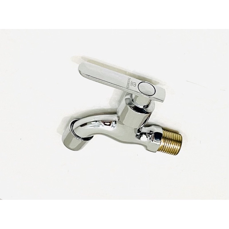 TS201 Kran Air Tembok Dinding 1/2&quot; - Keran Air Engkol 1/2 Inch Chrome