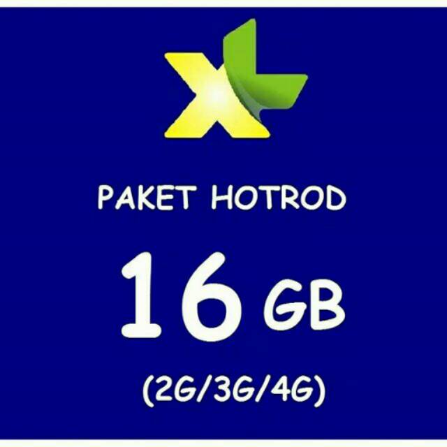 Paket Data XL Hotrod 16GB