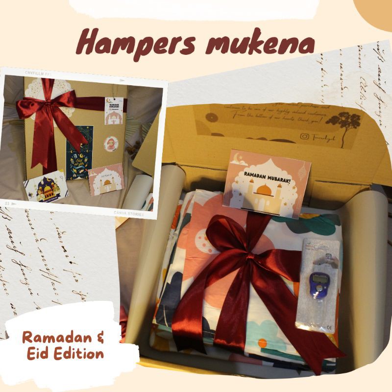 Hampers Mukena // Hampers Mukena Premium // Hampers Lebaran & Ramadan // Hampers Lebaran murah