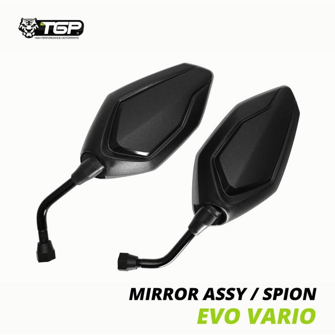 MURAH Spion Motor Vario 125 / 150 / Beat FI Honda TGP Aksesoris Variasi EVO - Pendek ASLI