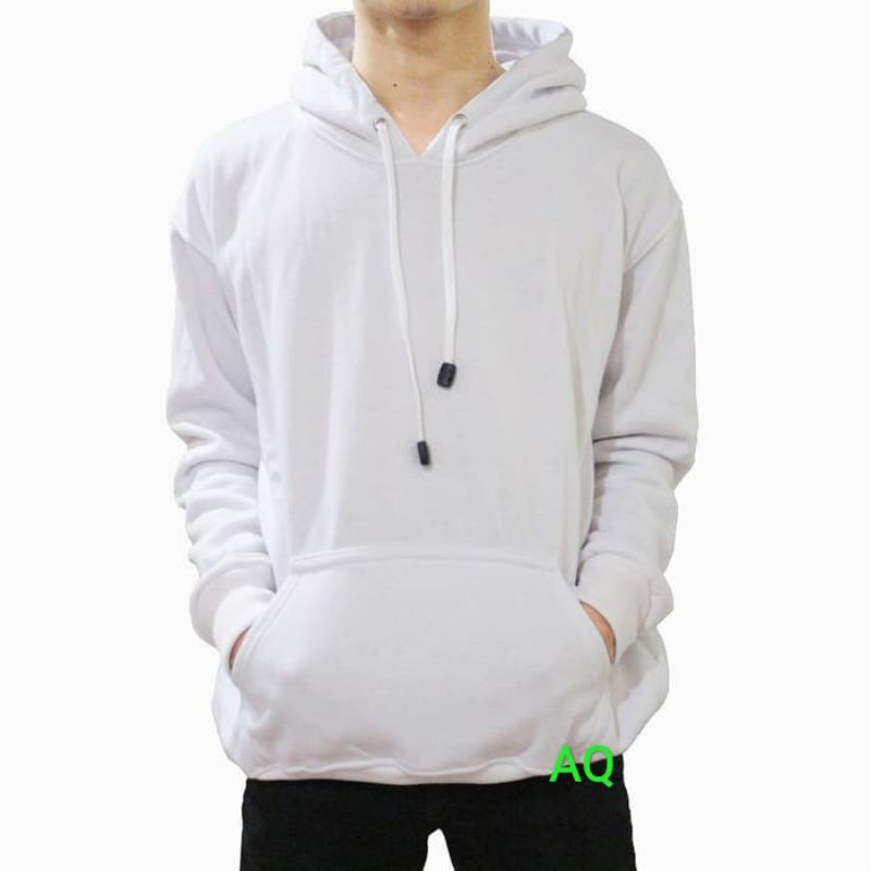 Jaker Pria Polos Hoodie Dewasa Polos Warna Hitam Putih Merah Maroon Navy Abu Misty Tosca Hijau Botol